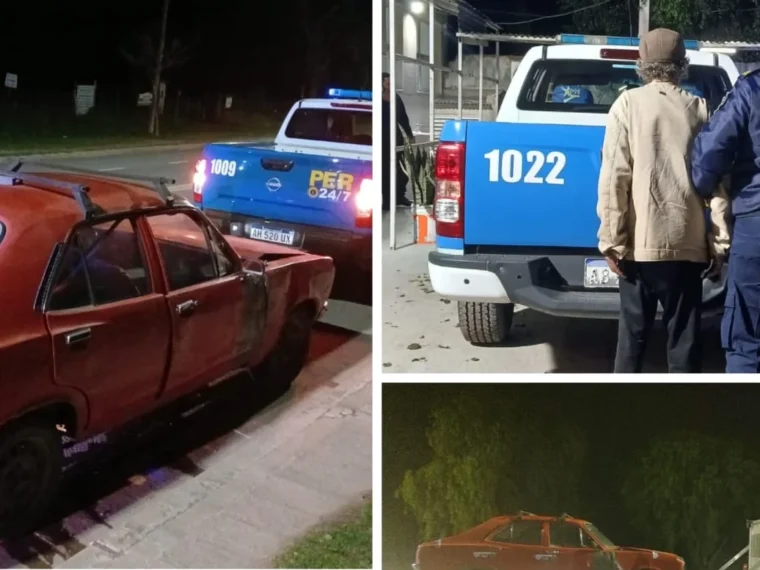 Atraparon al conductor que chocó y escapó en Paraná Atraparon al conductor que chocó y escapó en Paraná