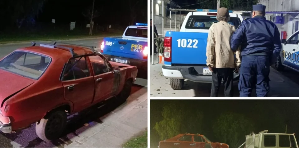 Atraparon al conductor que chocó y escapó en Paraná