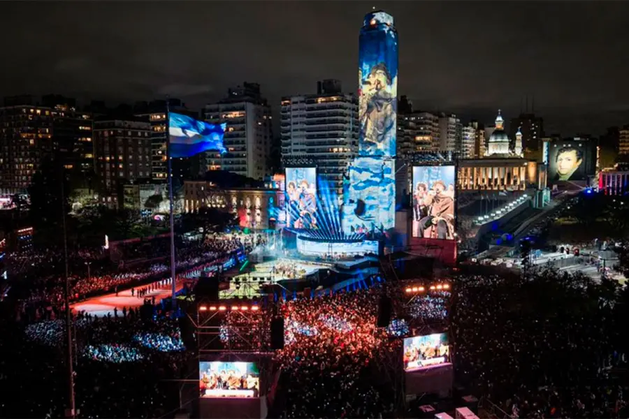 Rosario inauguró los Juegos Suramericanos 2026 con un show de más de 100 artistas frente al Monumento