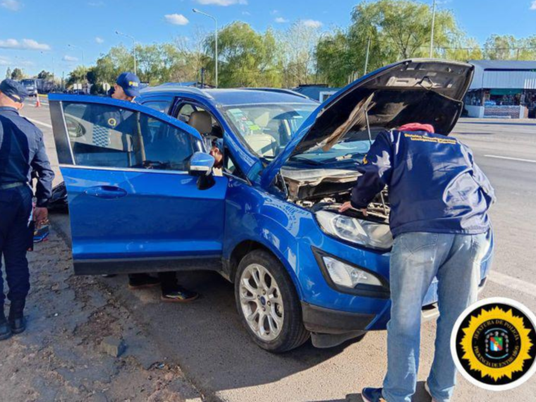 Secuestraron más de un kilo de cocaína en el puesto de control vial Brazo Largo Secuestraron más de un kilo de cocaína en el puesto de control vial Brazo Largo