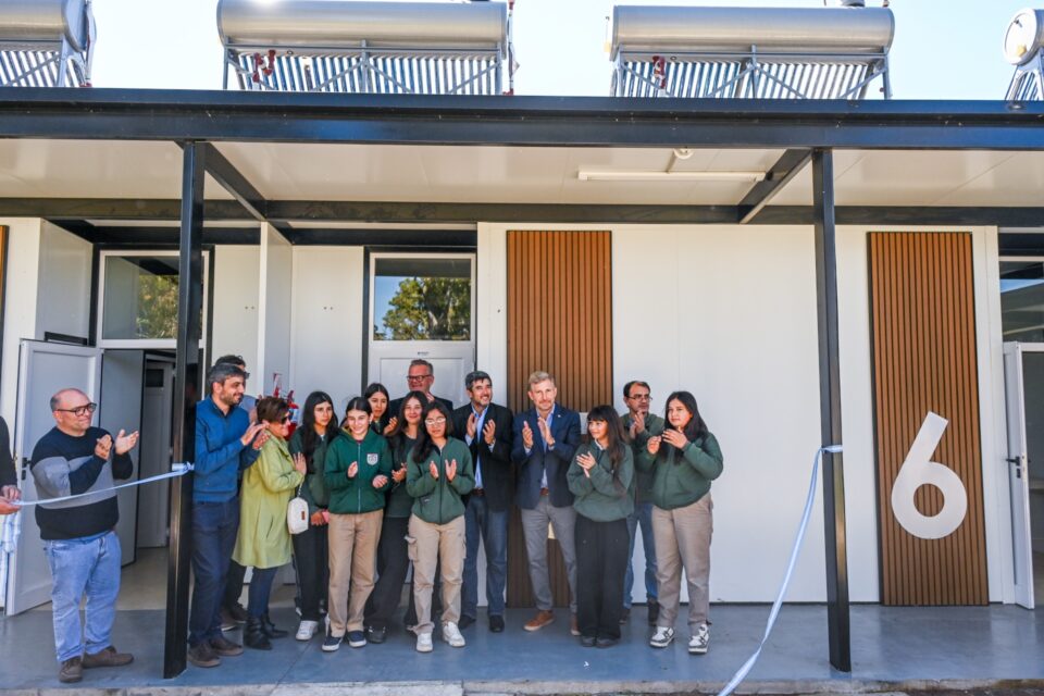 Frigerio inauguró la nueva residencia estudiantil femenina de la escuela agrotécnica Nº 2 de Villaguay