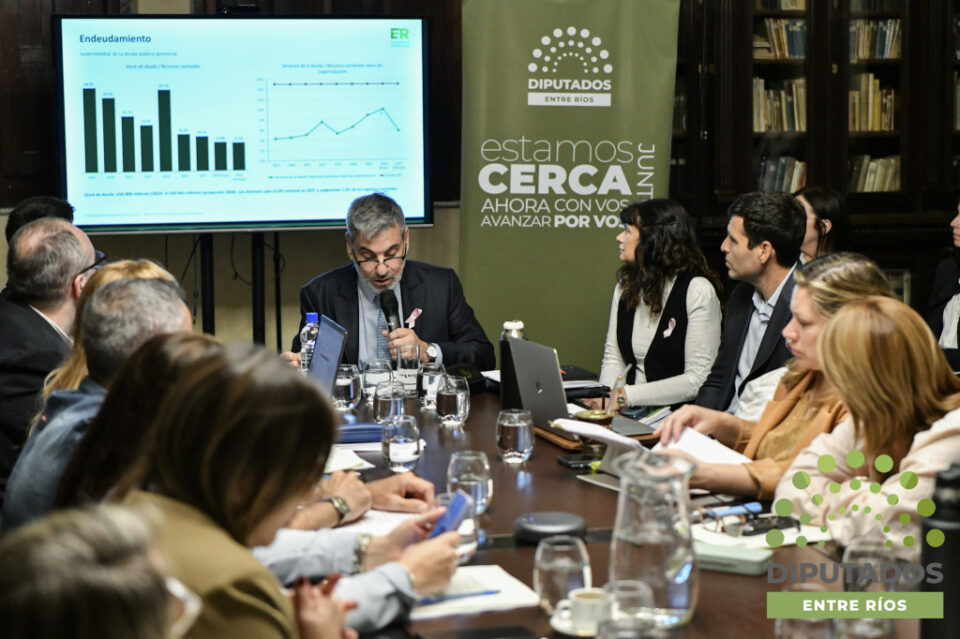 Boleas expuso en Diputados los lineamientos del proyecto de Presupuesto 2027