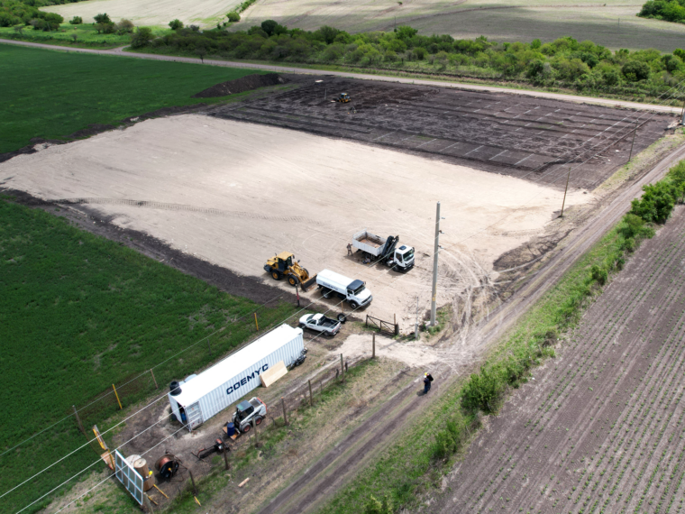 Enersa realiza trabajos para la construcción de la nueva Estación Transformadora Viale Enersa realiza trabajos para la construcción de la nueva Estación Transformadora Viale