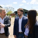 Creciente del Uruguay: Frigerio y Azcué supervisaron en Concordia el operativo de prevención y asistencia
