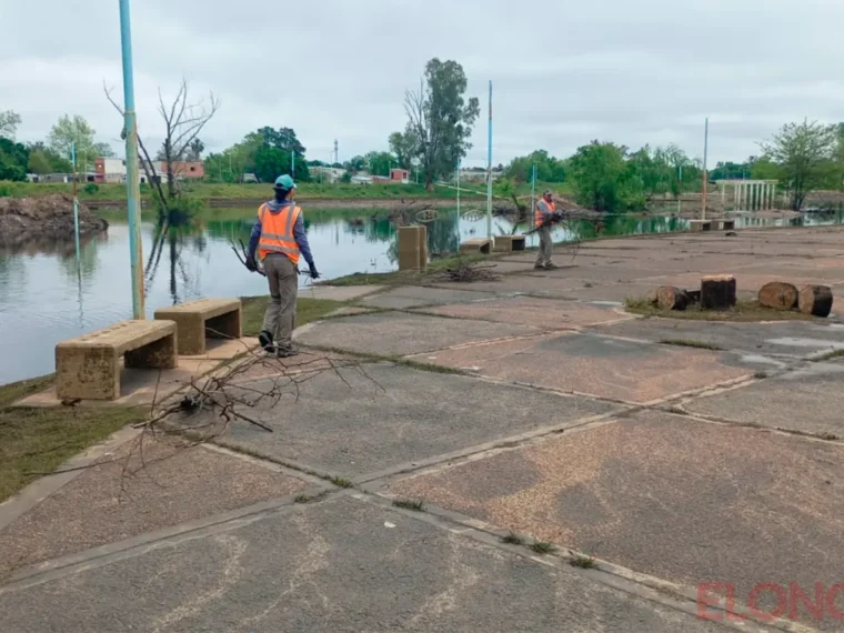 Bajó el río Uruguay en Concordia y Colón Bajó el río Uruguay en Concordia y Colón