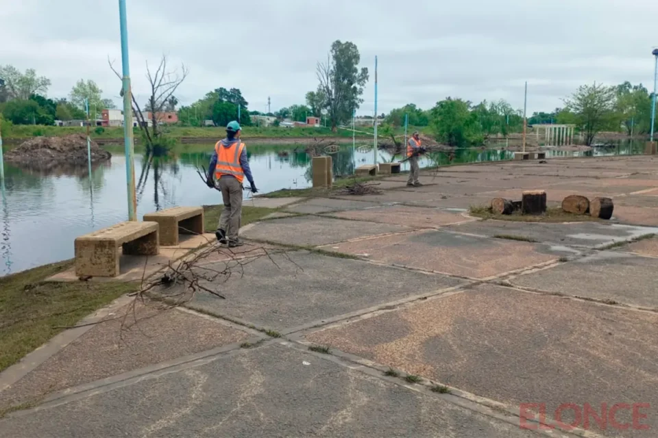 Bajó el río Uruguay en Concordia y Colón