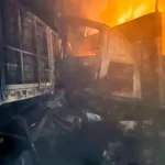 Fatalidad en Zárate – Brazo Largo: murió un camionero tras un choque e incendio