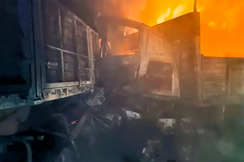 Fatalidad en Zárate – Brazo Largo: murió un camionero tras un choque e incendio