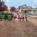 Finalizó reparación de cañería en avenida Ramírez